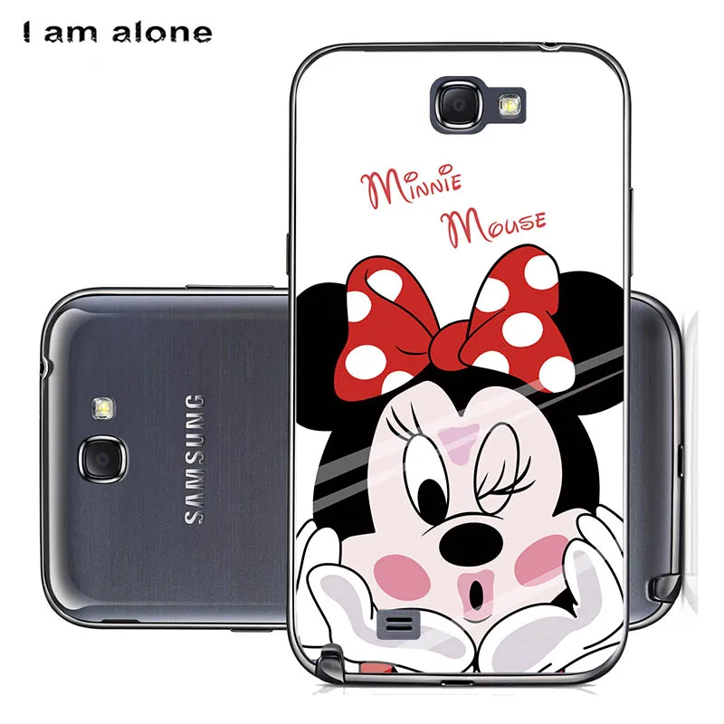 Чехлы для телефонов I am alone для samsung Galaxy Note 2 II N7100, 5,5 дюймов, жесткий пластиковый пакет, Модный Цветной Чехол для мобильного телефона - Цвет: PC HH43