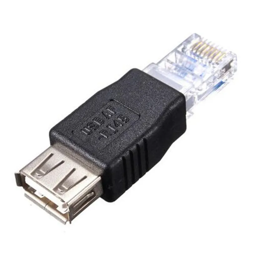 USB тип A разъем к RJ45 Ethernet адаптер маршрутизатор коннектор Jul20 профессиональная
