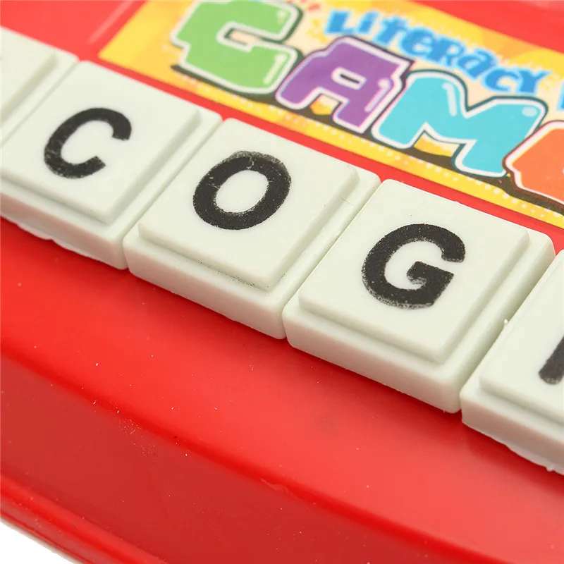 Дети Изучение английского слово головоломки орфография игры Изображение