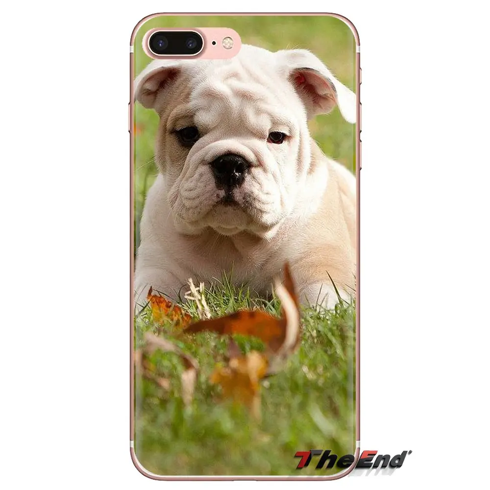 Soft TPU Phone Case Polynesian english bulldog dog For LG Spirit Motorola Moto X4 E4 E5 G5 G5S G6 Z Z2 Z3 G2 G3 C Play Plus Mini |
