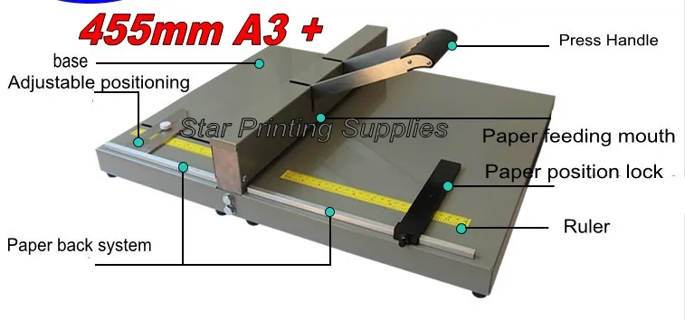 

Heavy Duty Manual Paper Creaser Creasing Machine for Paper Photo Card 450mm Scoring Machine