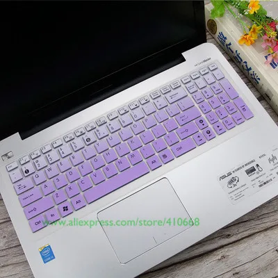 Силиконовый чехол для клавиатуры ноутбука Asus N53S N53JG N53JQ N53SV N53SM N53SN N53JF N53JN 15 6 дюйма |