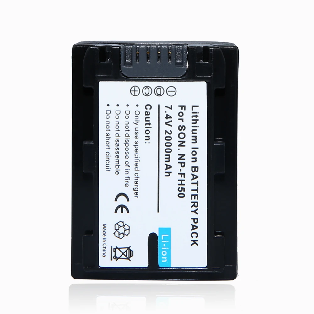 Оптовая продажа 5 шт. NP-FH50 NPFH50 NP FH50 цифровой аккумулятор для Sony A230 A330 A290 A380 A390 HDR-TG1E