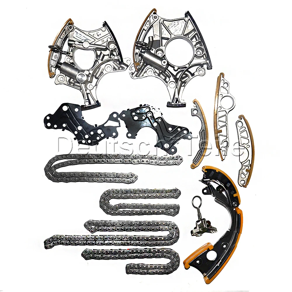 AP01 комплект зубчатой цепи для Audi A4 A6 A8 2 4l 3 2l FSI V6 BDW AUK BKH BPK 06E109218H 06E109217H 06E109229A 079109229L| |