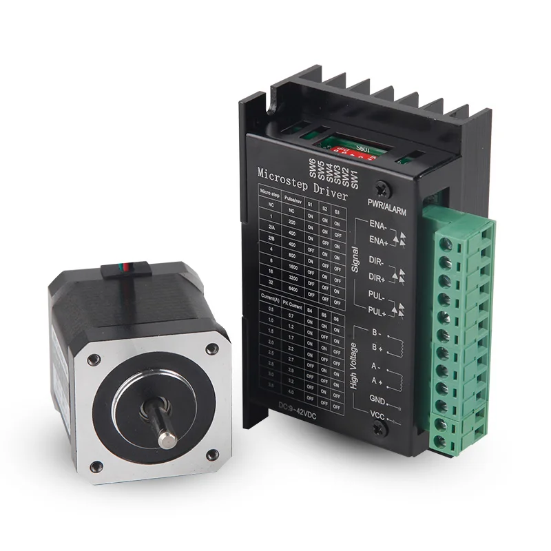 Шаговый Электродвигатель с ЧПУ Nema17 42BYG34 привод 1 5 А 0 28 нм TB6600 для самодельных