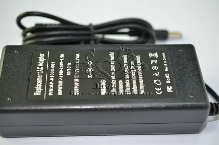 Адаптер питания переменного тока для ноутбука Toshiba Satellite A300 A200 A100 C850 L850 L850D L855 L750 L650