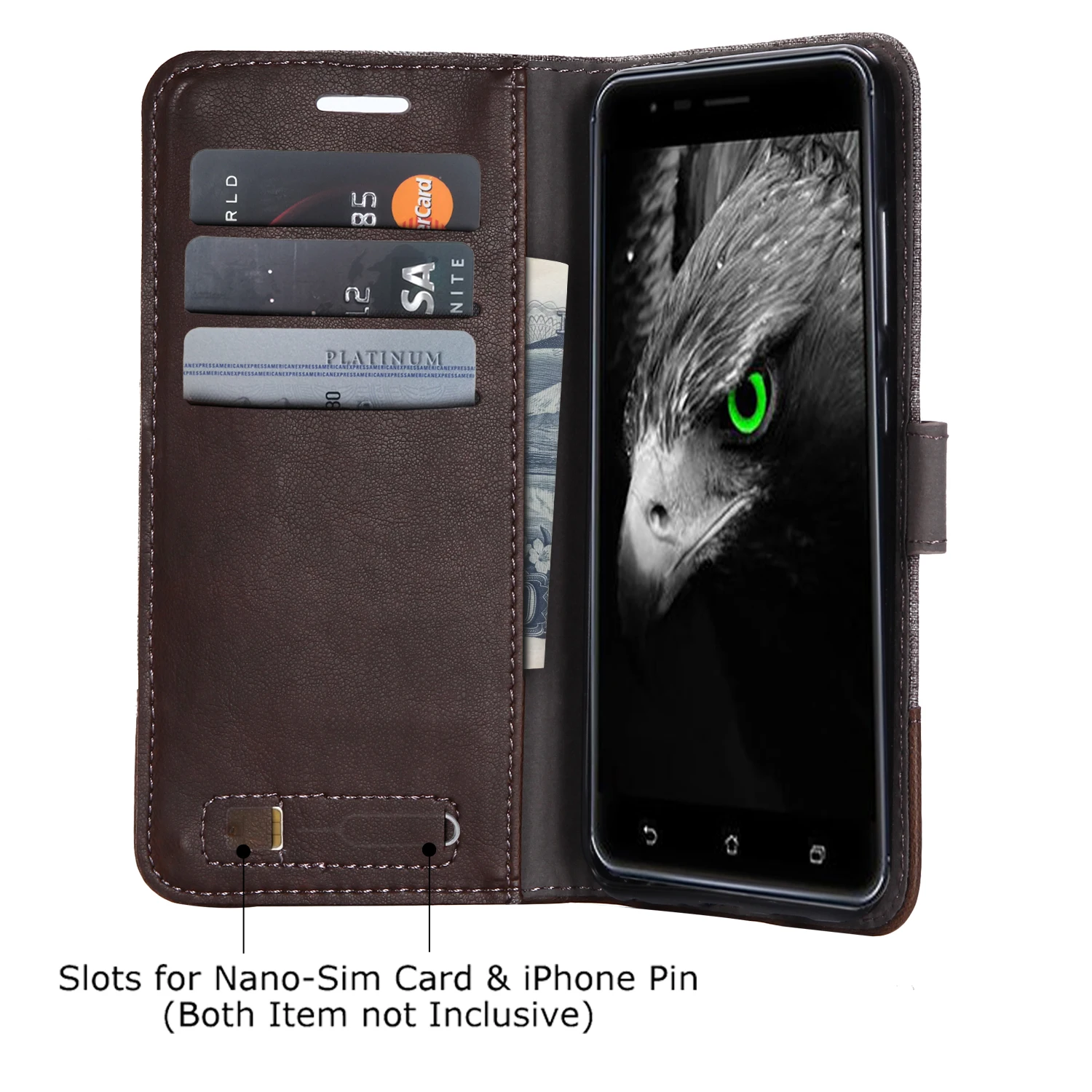 Роскошный кожаный чехол для Asus Zenfone Live ZB501KL AR ZS571KL ZOOM ZE553KL GO ZB500KL MAX 3 Laser ZC551KL ZB570TL