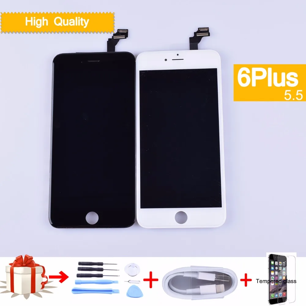 ЖК-экран для iPhone 6 Plus ЖК-дисплей в сборе сменный дисплей сенсорный экран набор