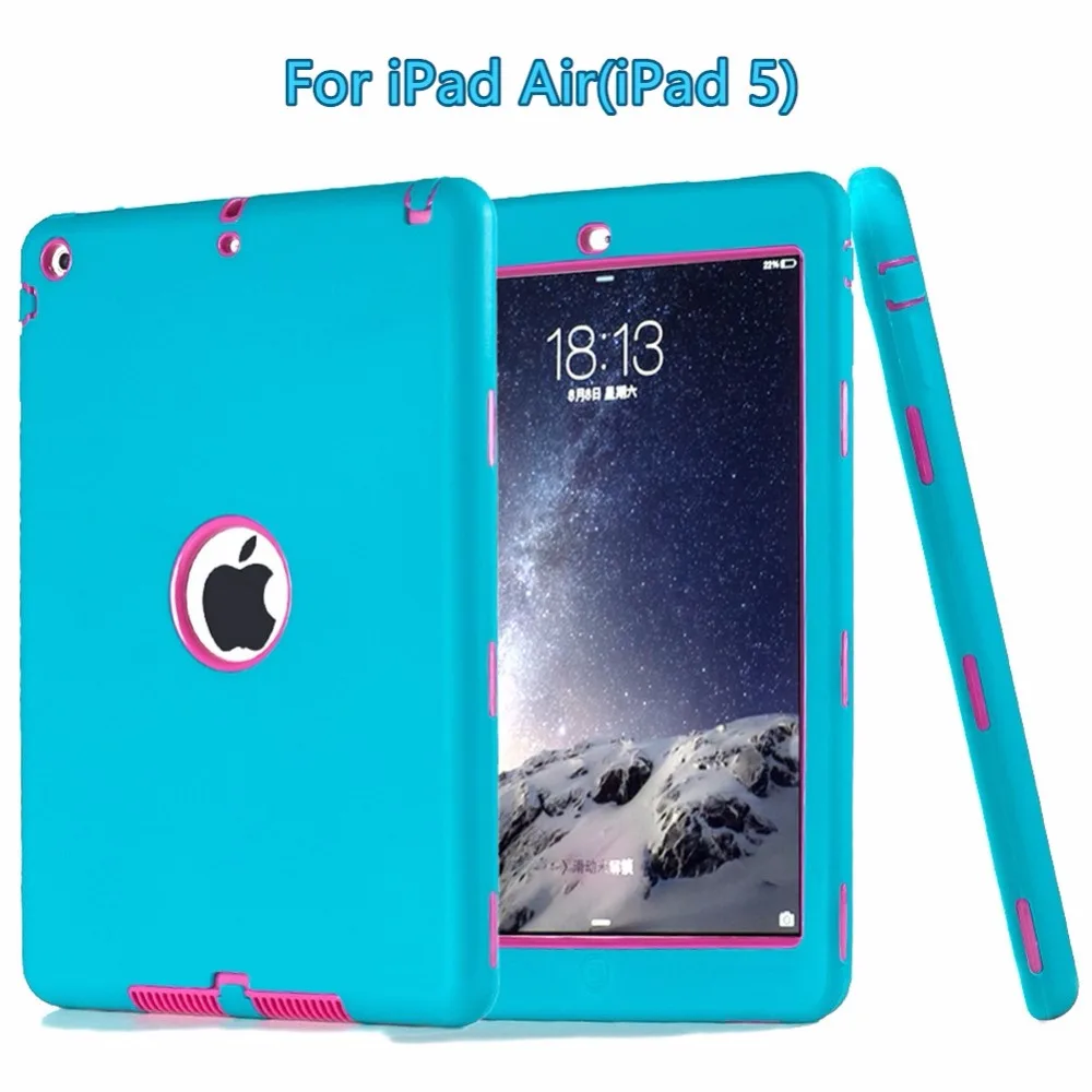 Для Apple iPad Air 9 7 дюймов прочный Чехол противоударный двухслойный защитный чехол