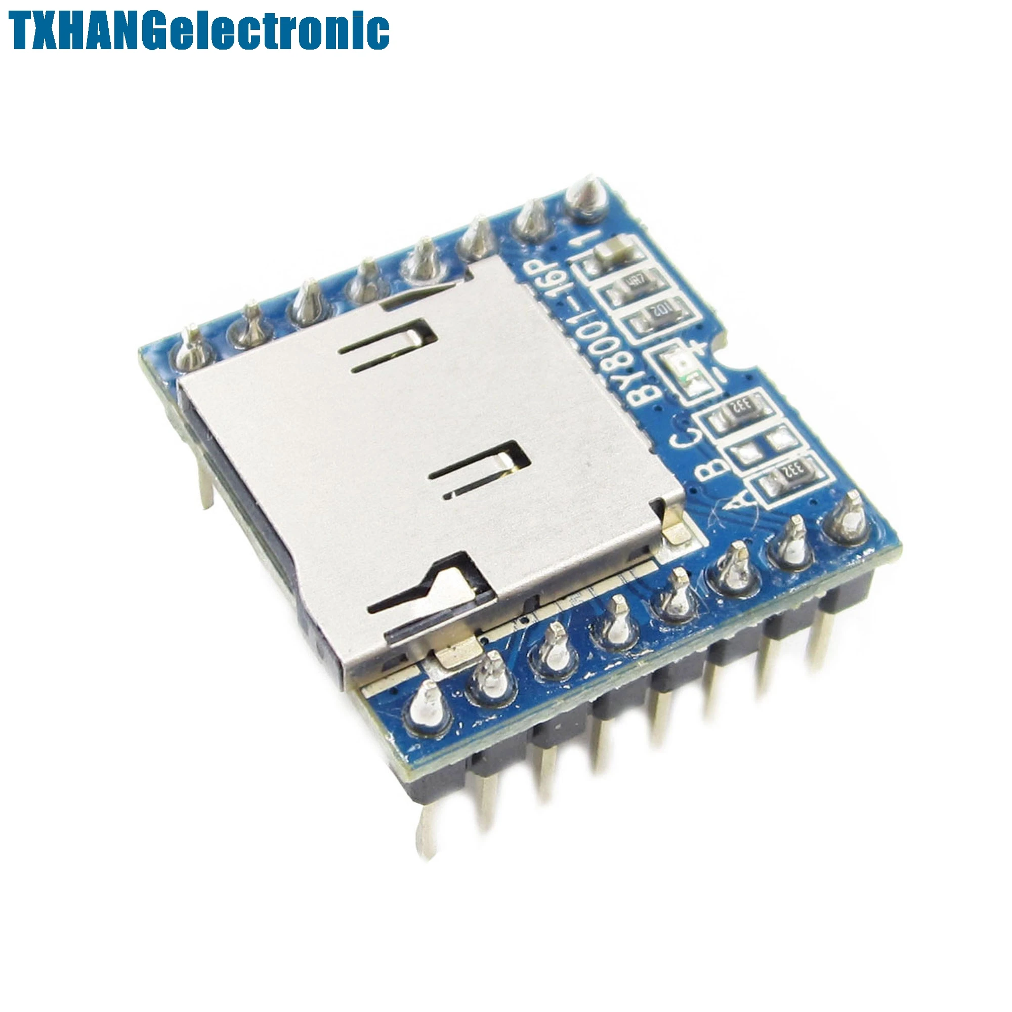 Микро SD TF u диск BY8001 16P MP3 плеер голосовой модуль|board board|board moduleboard mp3 |