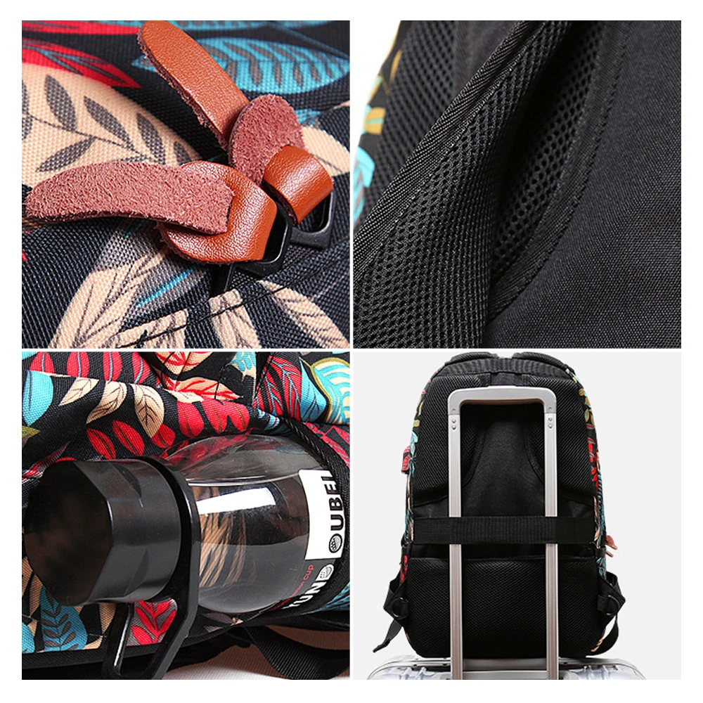 LOSHAKA женский рюкзак для ноутбука с usb-зарядкой девочек-подростков школьный сумка