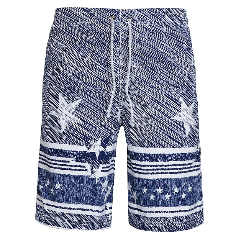 

Printed Beach Shorts Men Swimwear Surf Boardshorts Beach Wear Swimming Trunks Boxer Shorts 1402