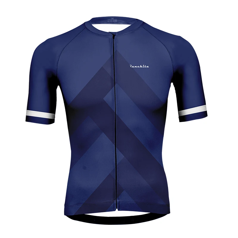 Jersey 02 Uniforme ciclismo Runchita летний комплект из Джерси для велоспорта с коротким рукавом Одежда для велоспорта Мужская одежда для велоспорта go pro MTB roupa de ciclismo - Цвет: Jersey 02