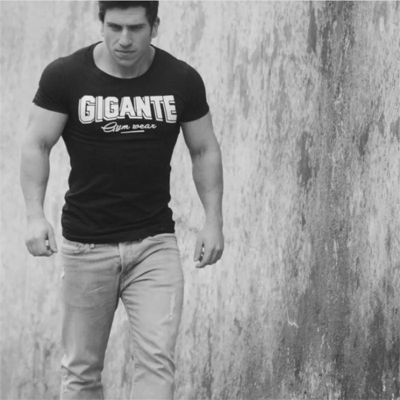 Брендовая мужская футболка s muscle, бодибилдинг, фитнес, мужские топы, хлопковые майки, плюс футболка больших размеров с коротким рукавом