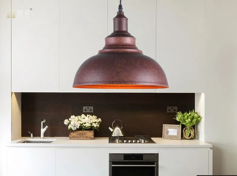 Винтажные подвесные светильники в стиле индастриал декоративная лампа лофт для