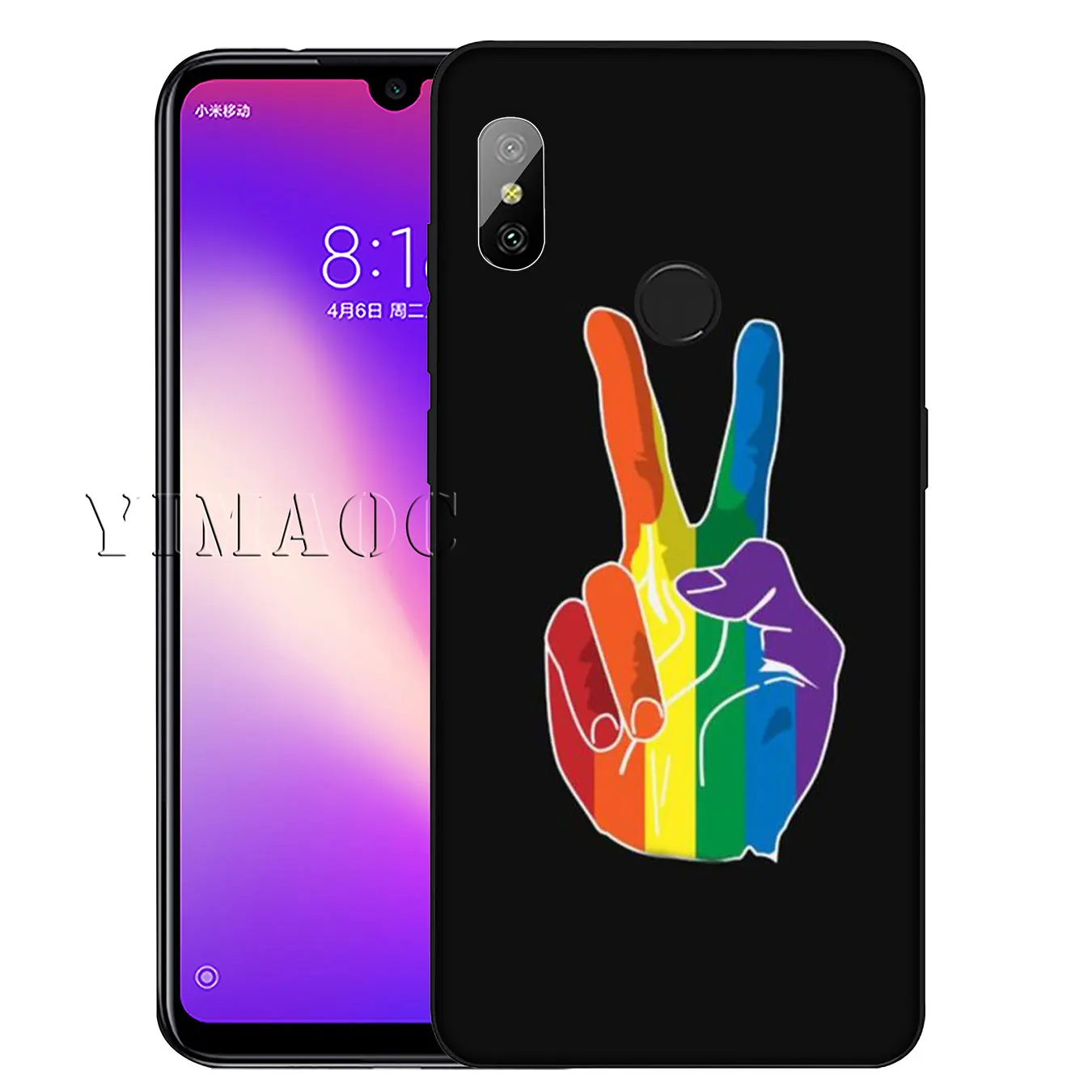 Мягкий силиконовый чехол YIMAOC для телефона ЛГБТ любовь это TQ Xiaomi Redmi K30 K20 8A 7A 6A 5A S2 GO