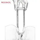 Большой стеклянный цилиндрический фаллоимитатор BEEGER, большой стеклянный пенис, Анальная пробка для женщин интимные игрушки для женщин