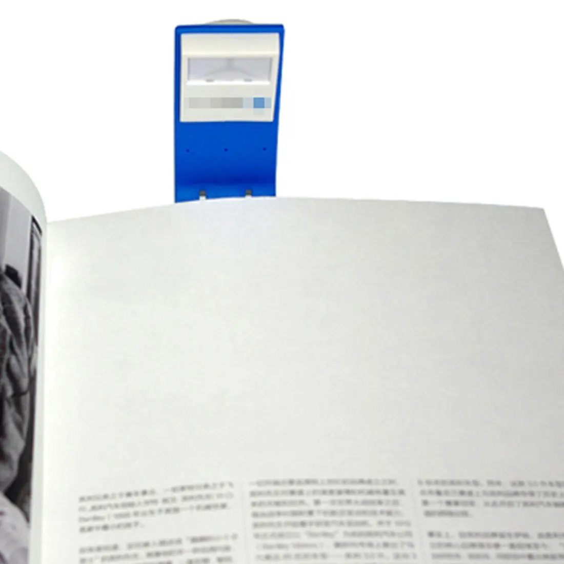 12V новинка гибкая Портативный Белый светодиодный клип на чтение книги светильник