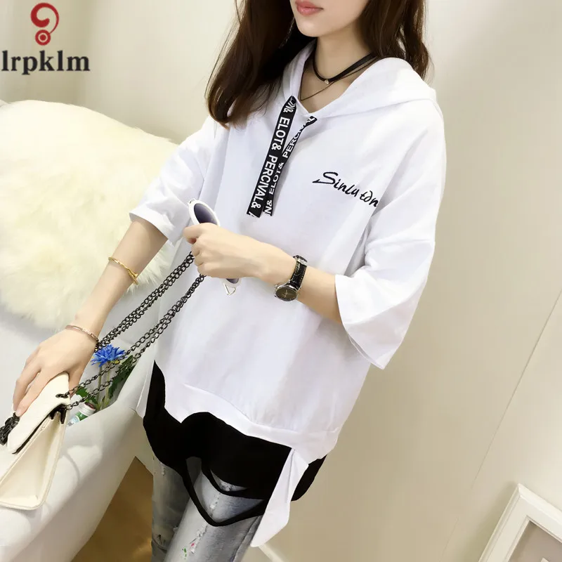 2017 летние толстовки толстовка повседневная белая желтая черная женская мода