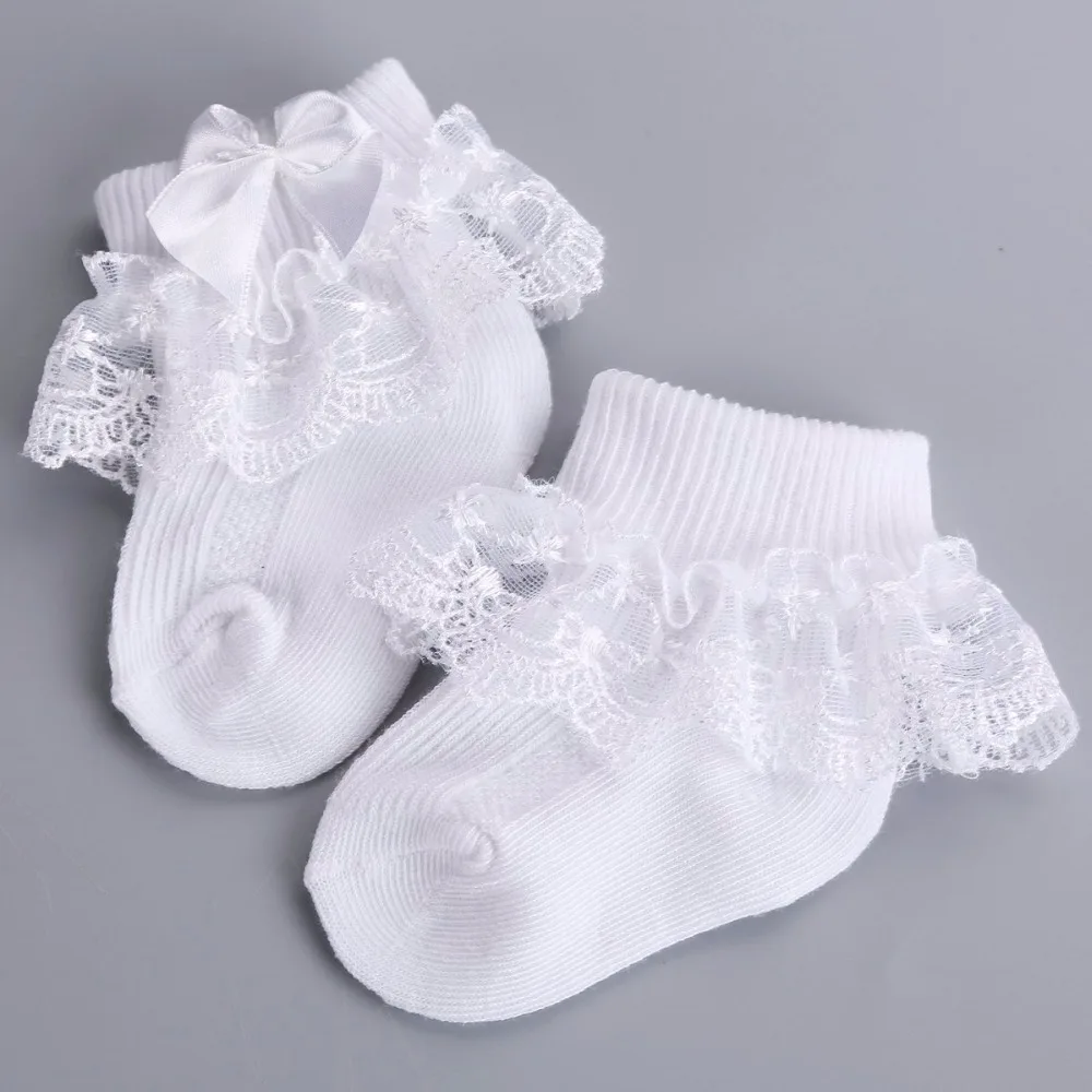 Носки детские х/б трикотажные до колена с оборками|newborn socks|baby sockscotton baby socks |