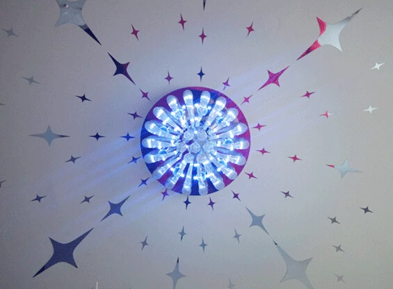 Акриловые зеркальные наклейки на стену 39 звезд европейские креативные Съемные 3D