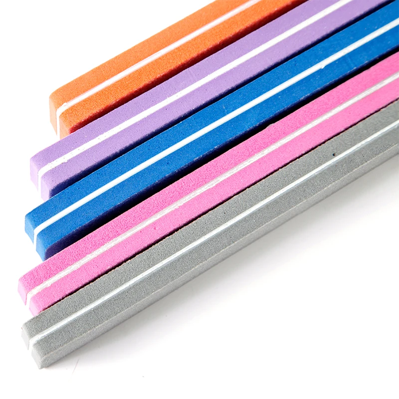 RSTYLE 1PC Nail Tools Sanding Washable Manicure Tool File Art Polish Sandpaper Strip Bar Set Polishing | Красота и здоровье
