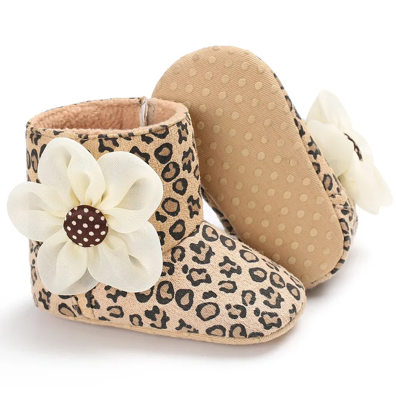 

6 Color Baby Kids Prewalker Winter Bebe Toddler Warm Snow Boots Newborn boys girls Infant Soft Soled Unisex High Top Shoes