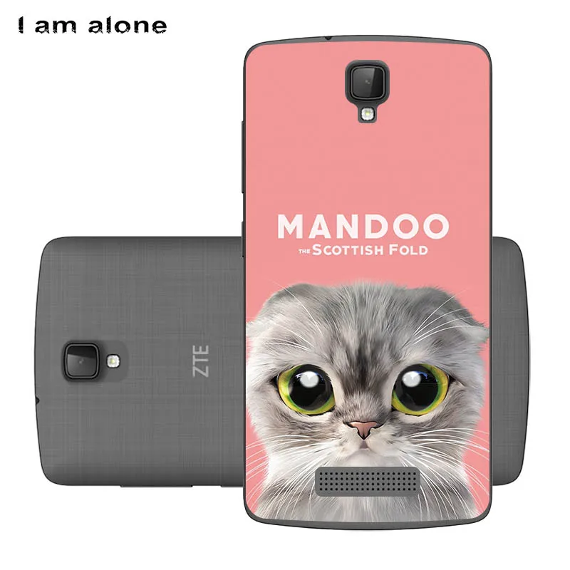 Я один чехол для телефона zte Blade L5 L5 плюс 5,0 дюйма мягкий TPU мобильный телефон модный мешок для zte L5 плюс - Цвет: Soft TPU HH54