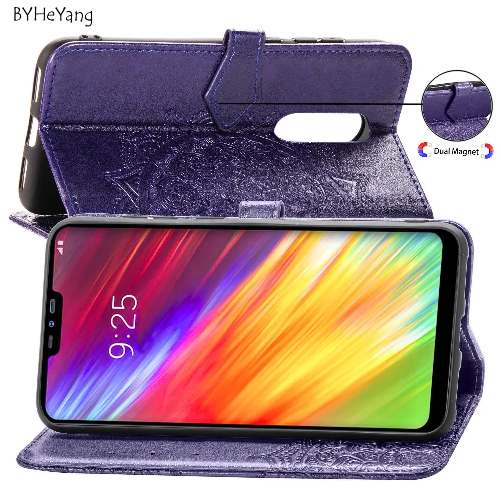 Чехол для LG Q9 чехол Fundas кошелек подставка PU кожаный телефона с держателем карты