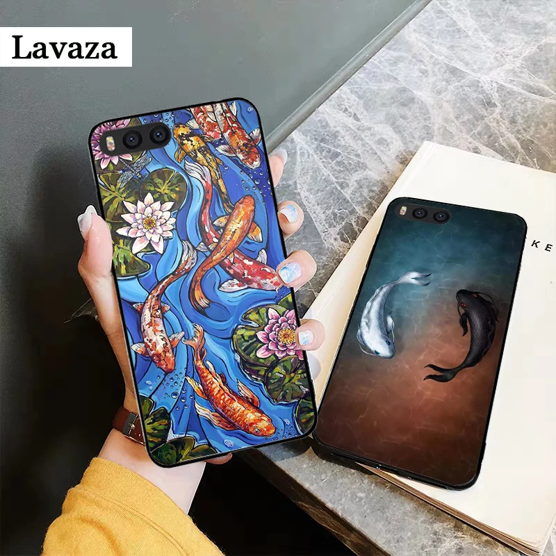 Силиконовый чехол Yin Yang Koi Fish для Xiaomi MI 5X 6 6X 8 9 SE 9T Pro CC9E CC9 A3 F1 A1 A2 Lite MAX 3|Бамперы| |