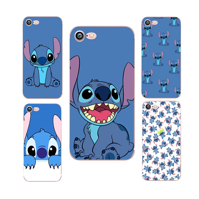 Soft Silicon Phone Cover Case For iPhone 7Plus Cases iPhone8 plus X XS 6 6S 5S SE 5 Painted Stitch Love Caphina |