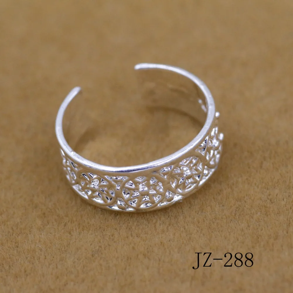 Кольцо женское летнее открытое в виде подсолнуха простая бижутерия 5 шт.|foot