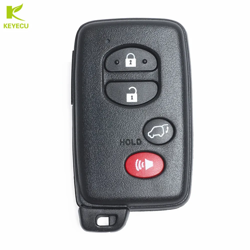 Чехол KEYECU для смарт ключей чехол брелок 4B TOYOTA Avalon Camry Highlander RAV4 Sequoia|Ключ от авто| |