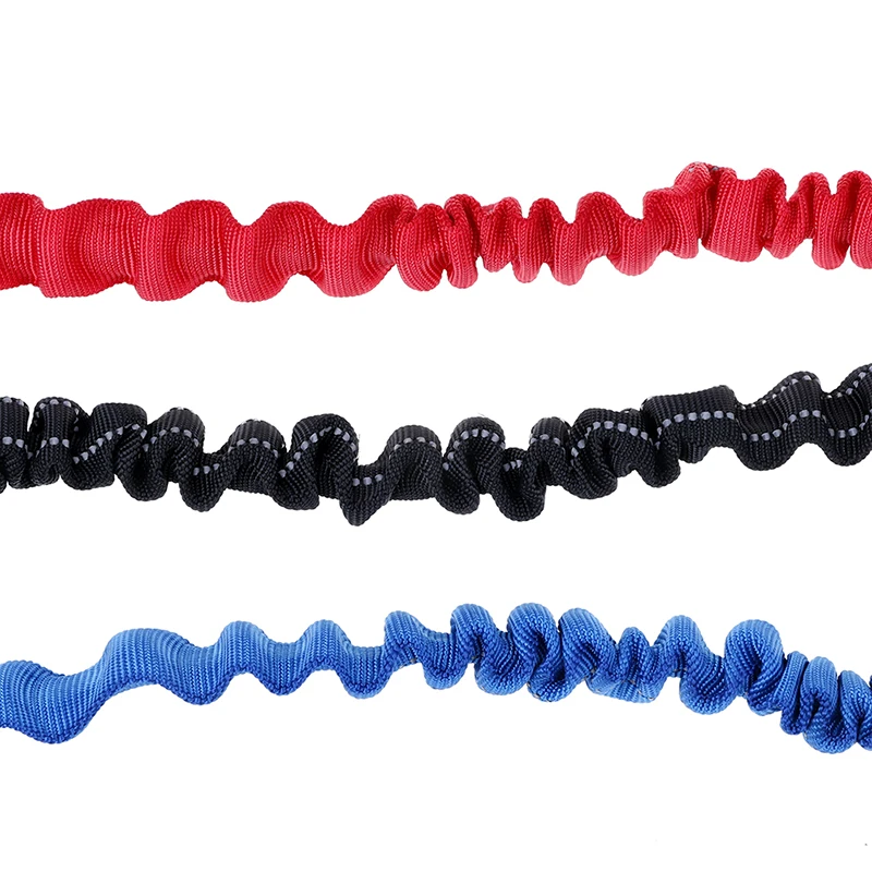 Двойной поводок для собак эластичный пружинный домашних животных поводки 2