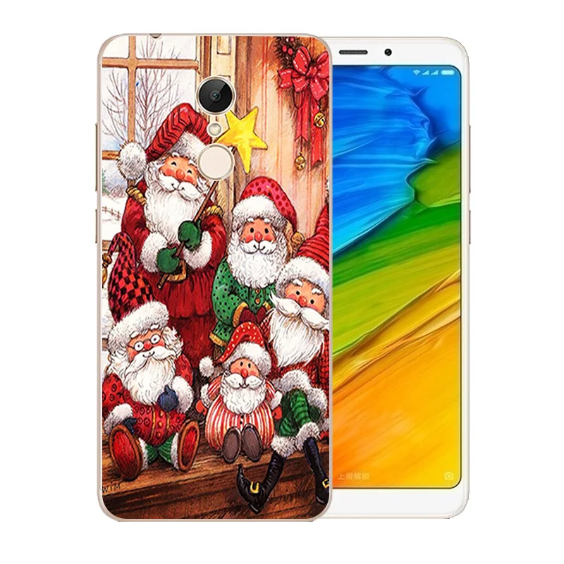 Для Xiaomi Redmi 5 чехол Мягкая силиконовая задняя накладка из ТПУ для телефона Чехлы