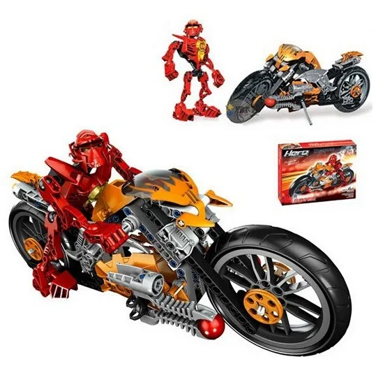 NEW 165pcs DECOOL 9368 DIY Hero Factory STAR SOLDIER WAR furno bike motorcycle building blocks sets educational children toys | Игрушки и