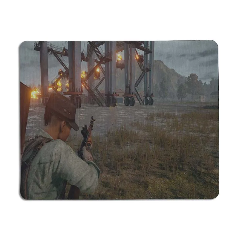 Игровой коврик для мыши MaiYaCa PUBG с картой игры удобный маленький игровой Размером
