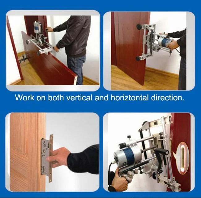 3 набора портативный станок для резки деревянных дверей с запасными