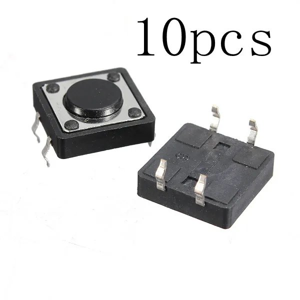 10pcs Quality Mini PCB Momentary Tactile Push Button Switch SPST | Обустройство дома