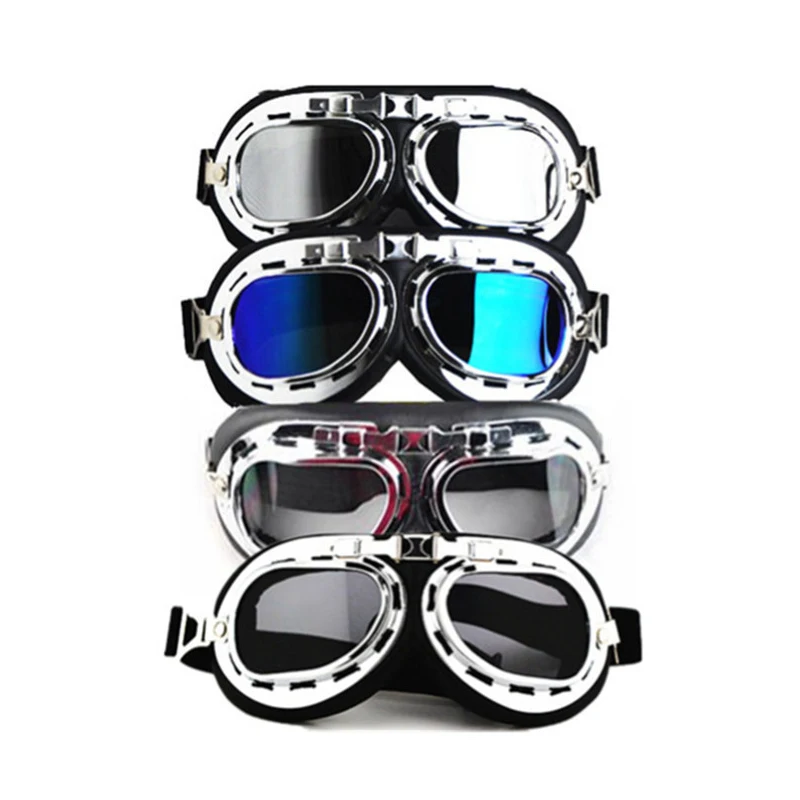 Винтажные спортивные очки авиаторы в стиле пилота для катания на лыжах сноуборде