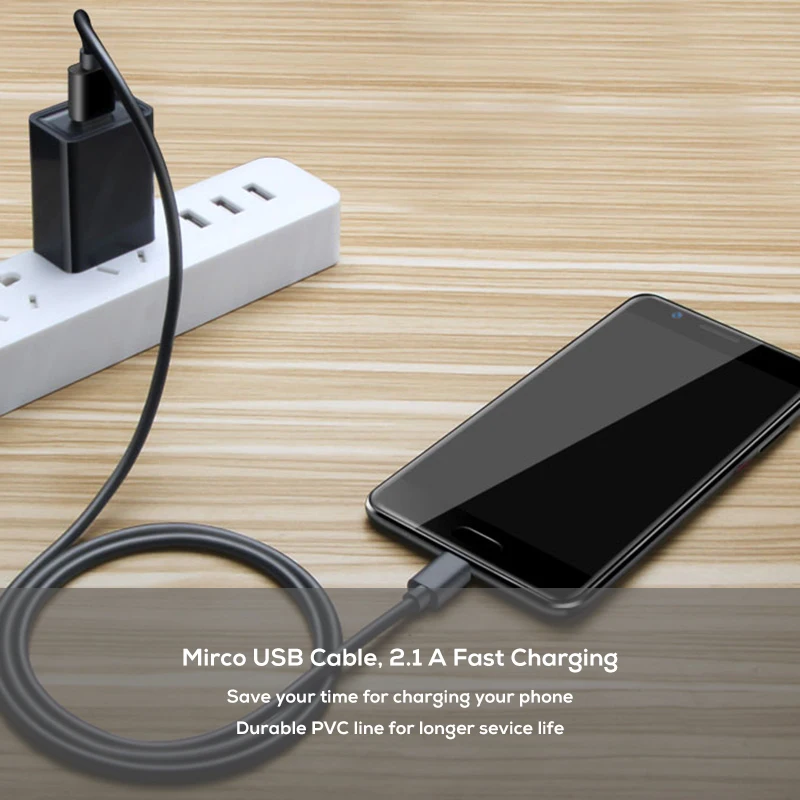 Кабель Micro USB SUPTEC 2 м 3 А кабель для быстрой зарядки и передачи данных Android Samsung S6 S7 Edge