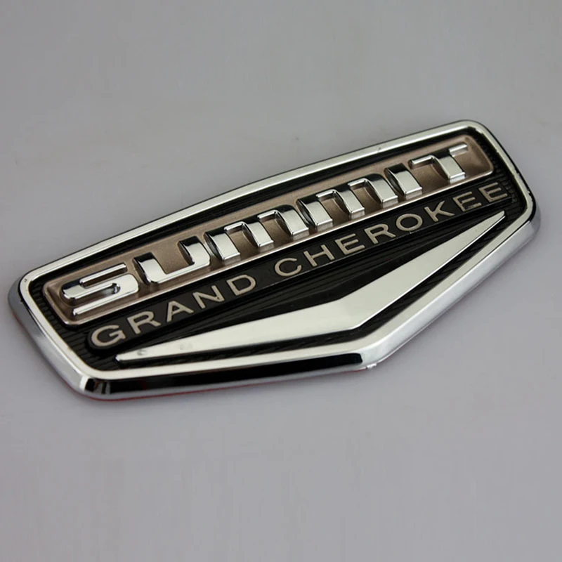 SUMMIT Grand Cherokee Shield Trail Hawk хромированный пластиковый автомобильный Стайлинг эмблема значок 3D наклейка авто внешний декор наклейка для JEEP