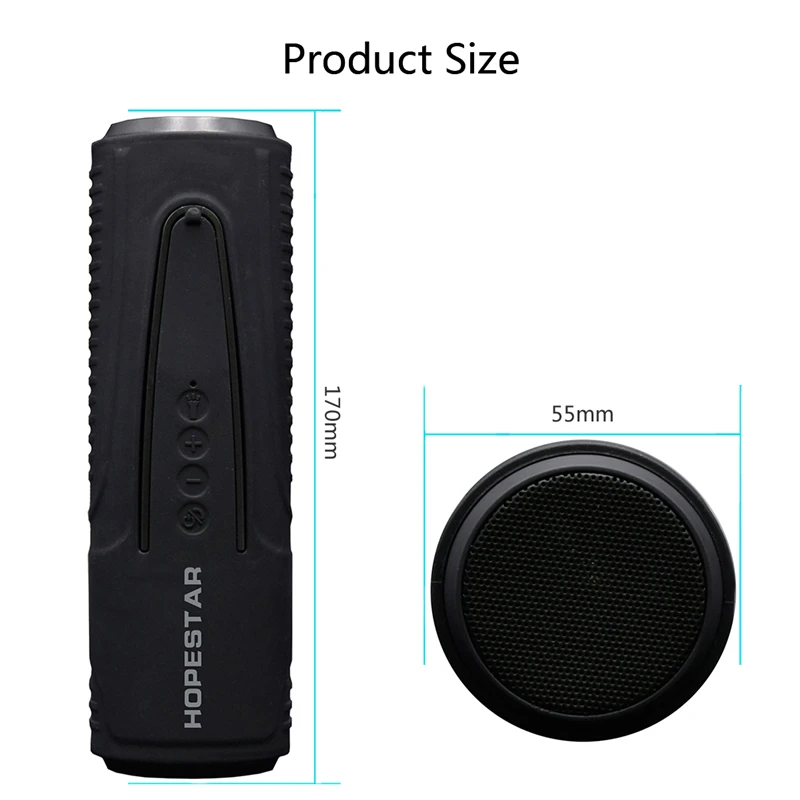 M & J P3 Беспроводной Bluetooth Динамик Открытый велосипедов Портативный сабвуфер бас s