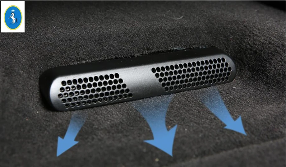 Car Accessories Heat Floor AC Air Conditioner Duct Vent Outlet Grille Protection Kit Cover For Cadillac XT5 2016 - 2021 Plastic |