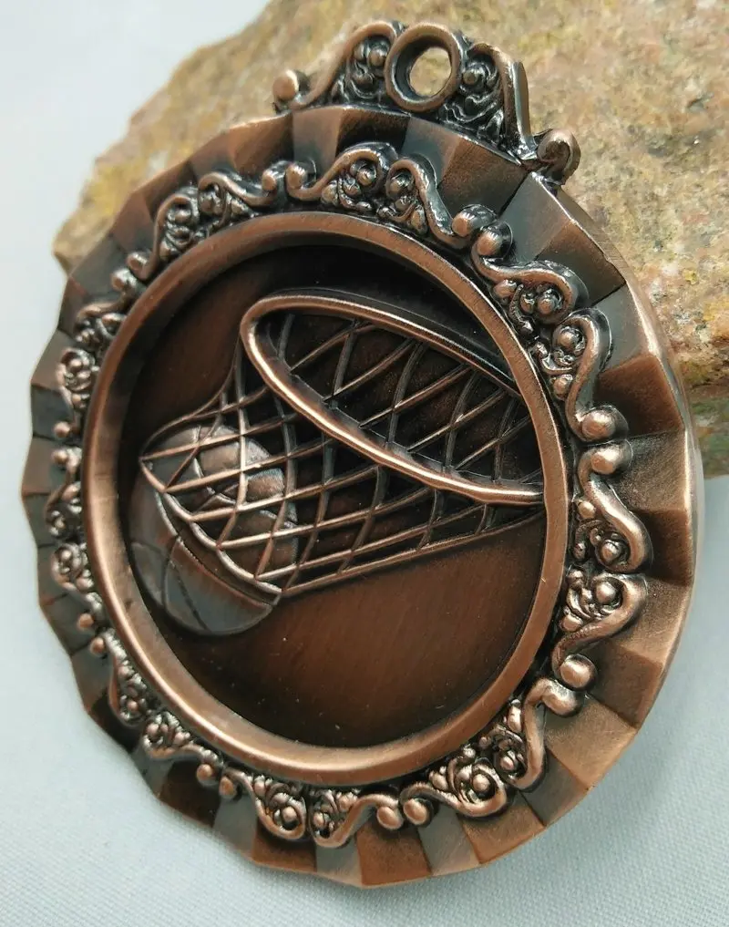 Баскетбольная медаль двойной цвет набор держатель монеты кошелек Искусство и