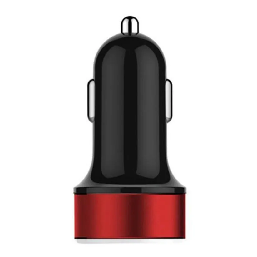 2 порта Mini Dual USB Автомобильное зарядное устройство адаптер для IPhone Sam sung