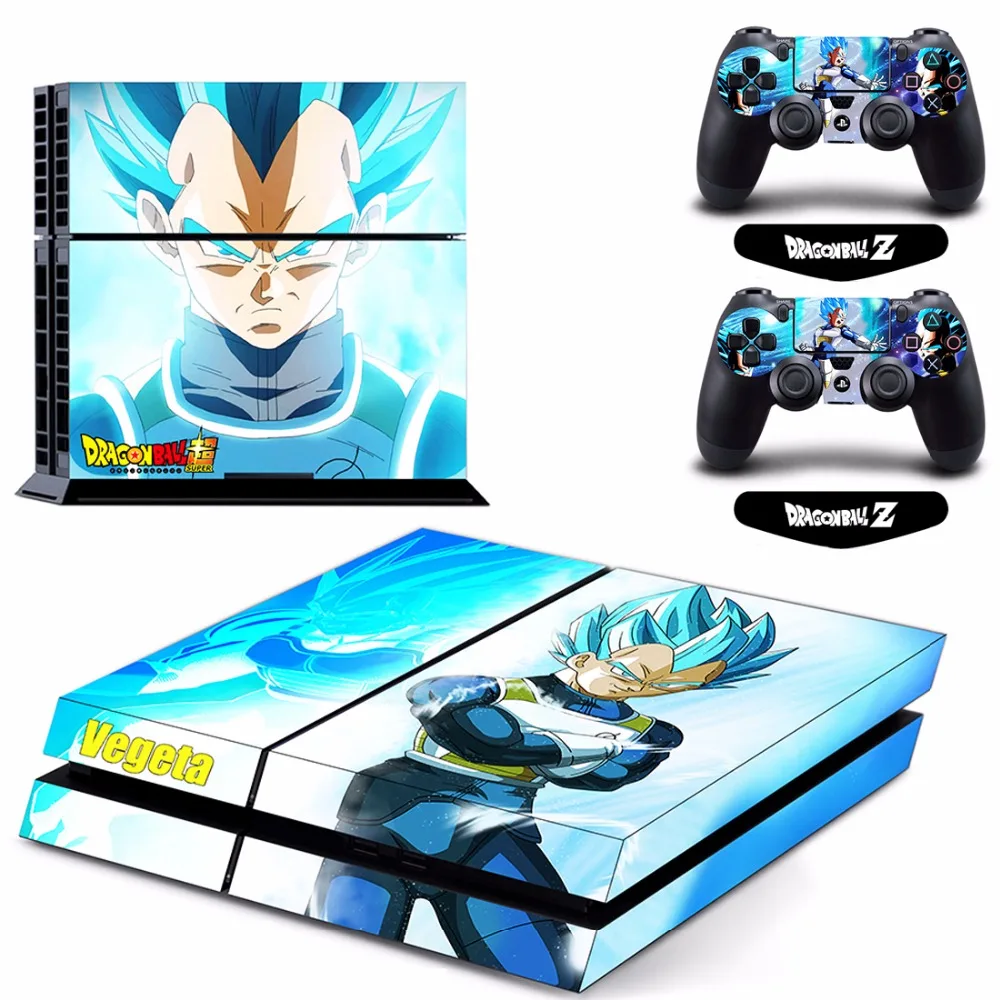 Виниловый чехол ARRKEO Dragon Ball наклейка для PS4 Sony PlayStation 4 консоль и 2 контроллера