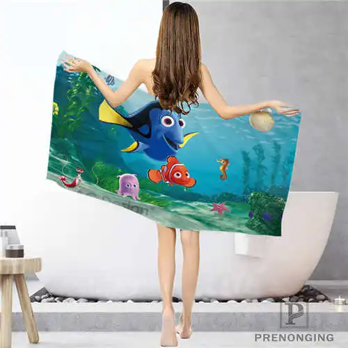 Face or Bath Towel На заказ finding_nemo(1) тряпка для ванной комнаты полотенце s полотенце для лица/банное полотенце для душа Размер s 33x74 см/72x143 см#18-12-16-01-19 - Цвет: Face or Bath Towel