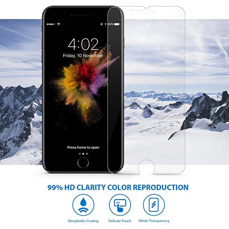Защитное закаленное стекло для iphone 7 6 5 s se 8 plus XS max XR x защита экрана на S|Защитные