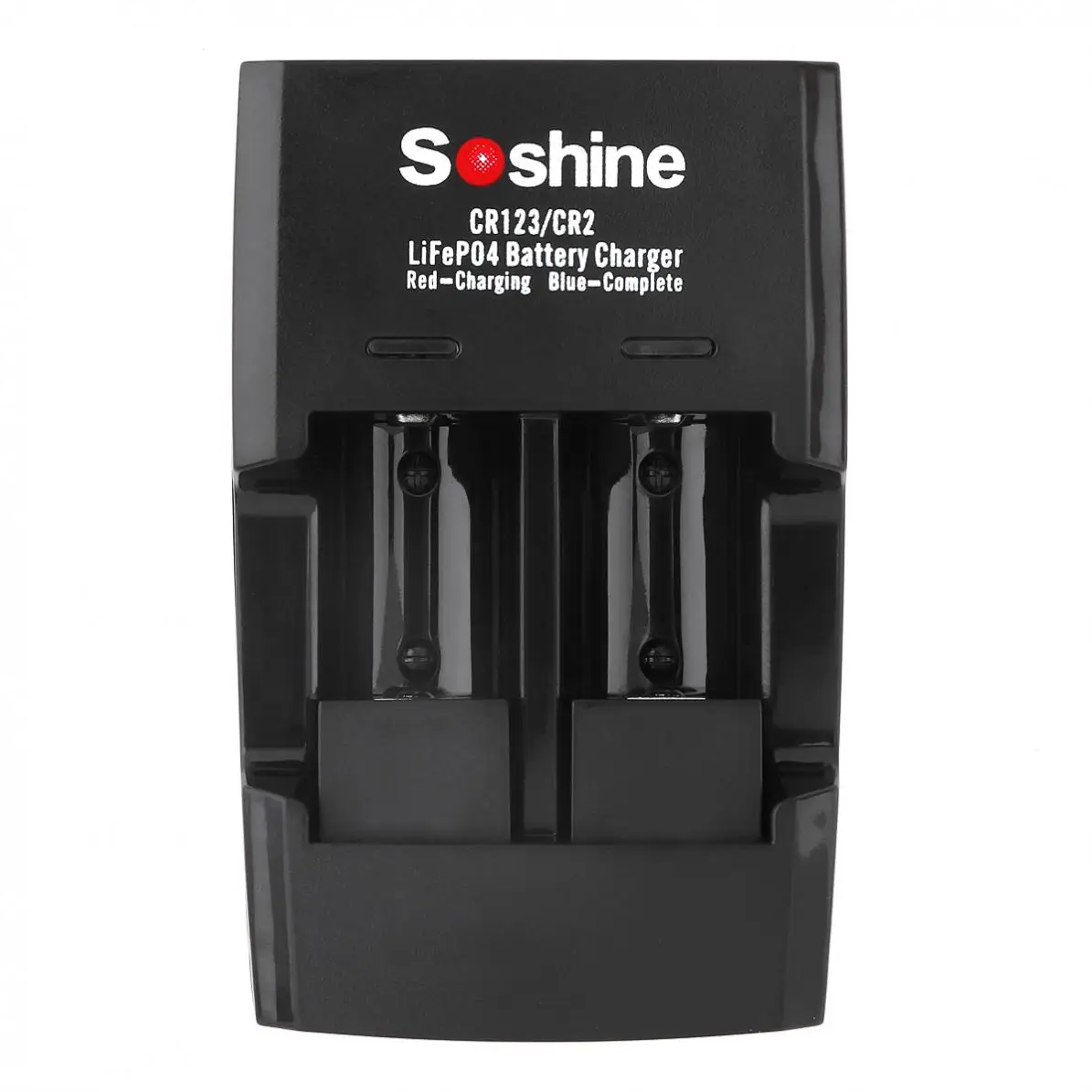 Soshine высокое качество Li-FePO4 RCR 123/CR2 батарея Интеллектуальный Сейф быстрое зарядное устройство для аккумуляторов